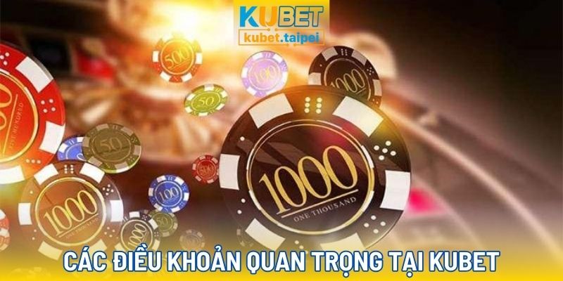 Các điều khoản quan trọng người chơi cần lưu ý