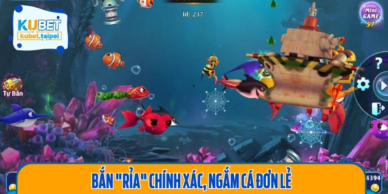 Áp dụng chiến thuật bắn "rỉa" để tiêu diệt nhiều mục tiêu cùng một lúc.