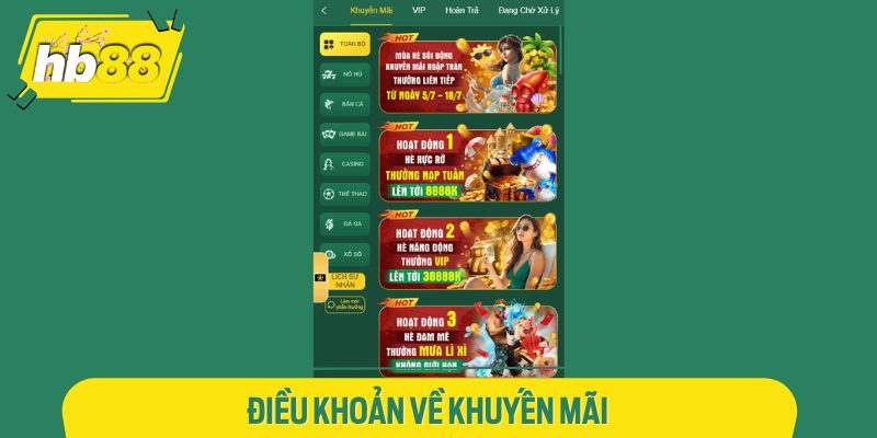 Tuân thủ điều kiện khuyến mãi