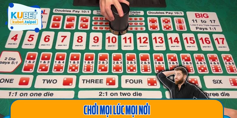 Trải nghiệm trò chơi tài xỉu mọi lúc, mọi nơi