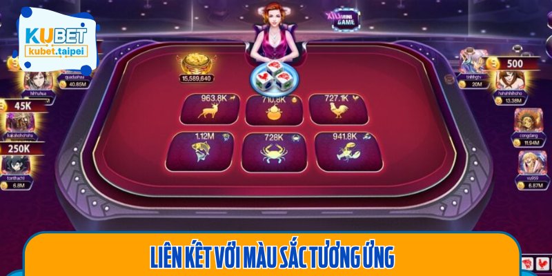 Liên Kết Với Màu Sắc Tương Ứng