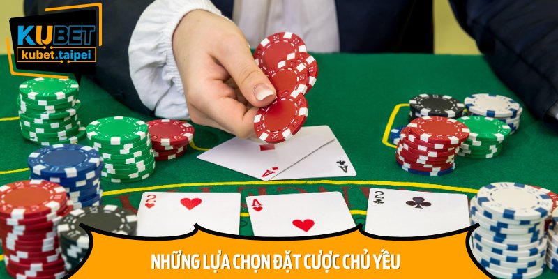 Khám phá chi tiết ba cửa cược chính trong Baccarat