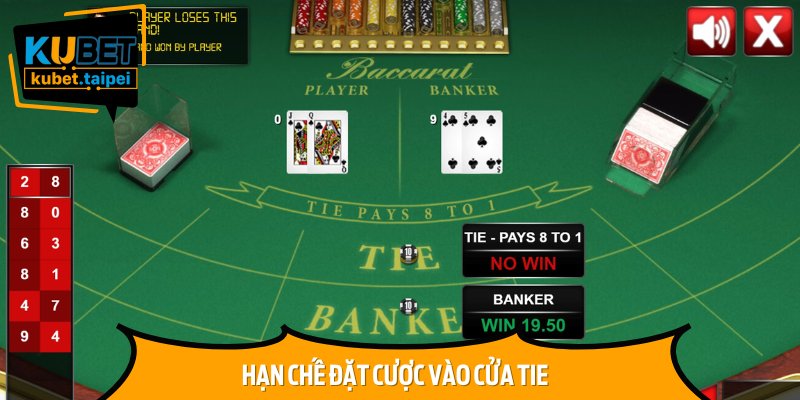 Bí quyết chơi Baccarat hiệu quả tại Kubet